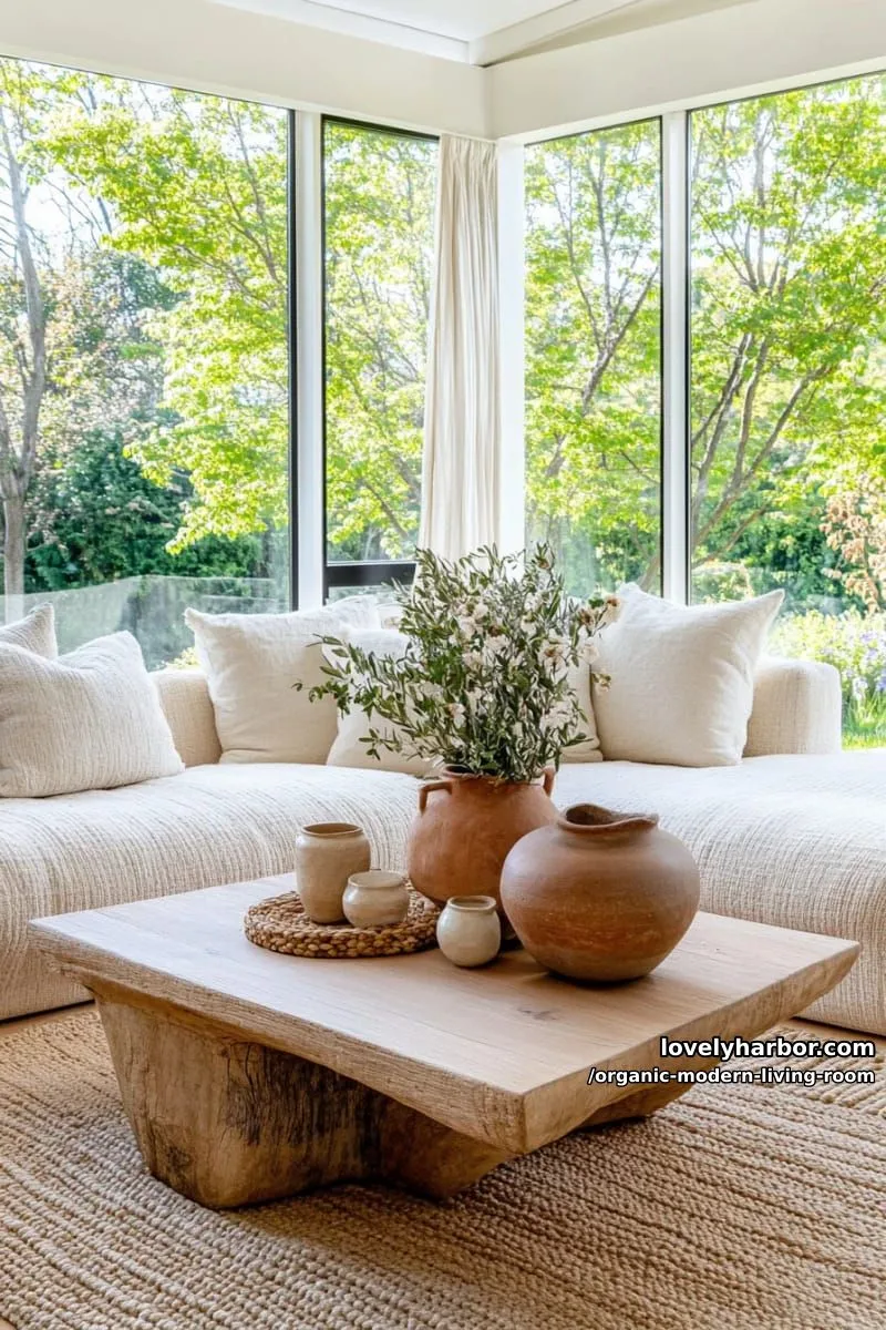 layer neutral-toned boucle sofas with chunky knit throws and wool pillows 1