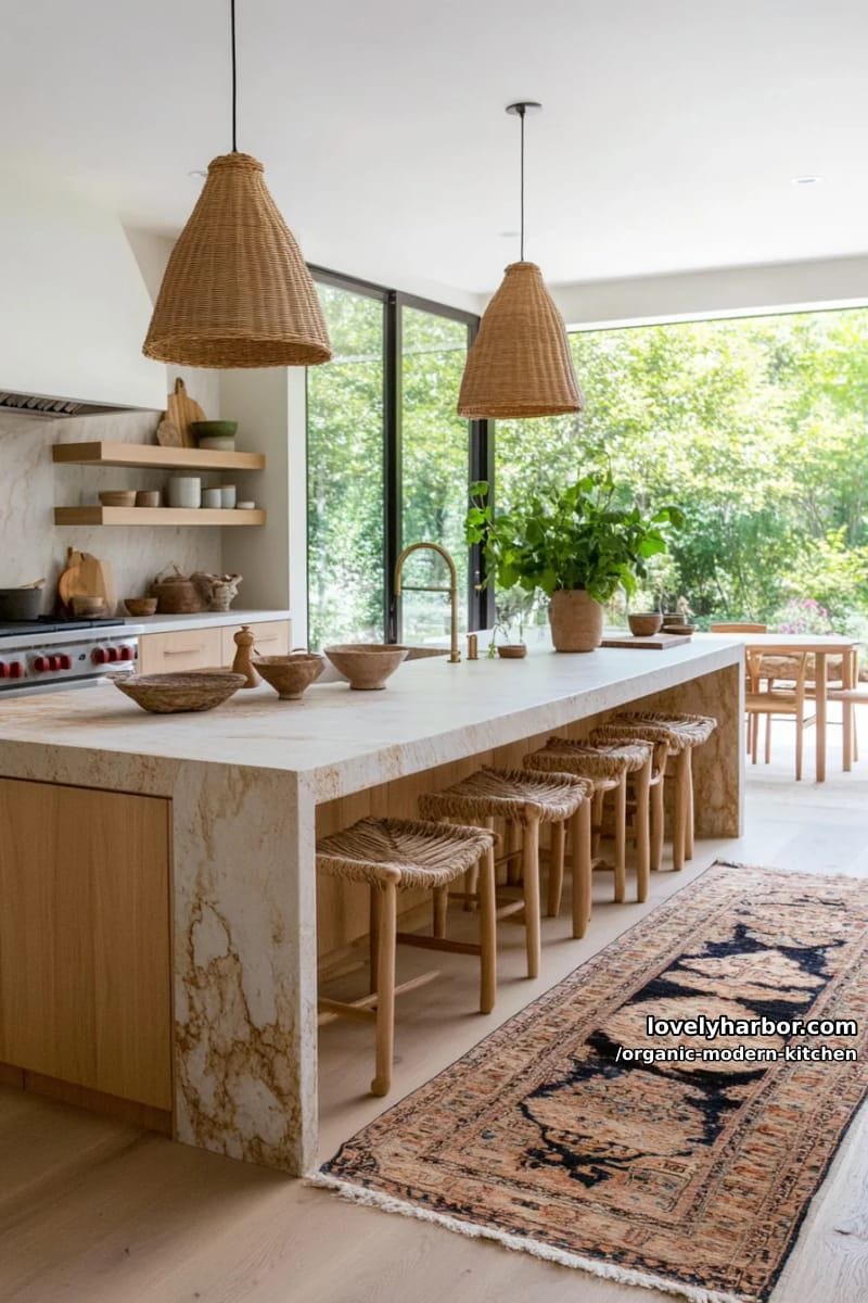 layer vintage rugs over pale wood floors for a rustic modern twist. 1