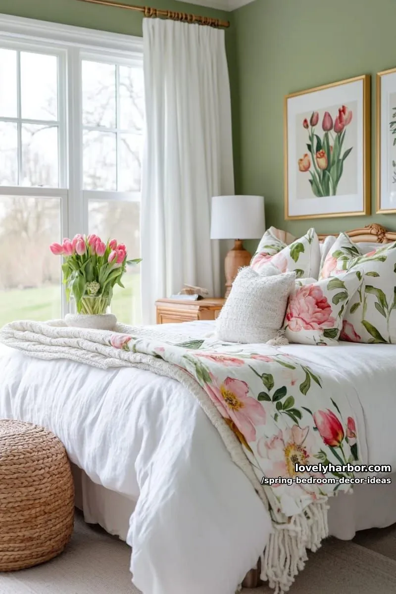 21 Unique Spring Bedroom Decor Ideas For 2026 33 layer your bed in soft linen sheets with watercolor floral patterns. 1