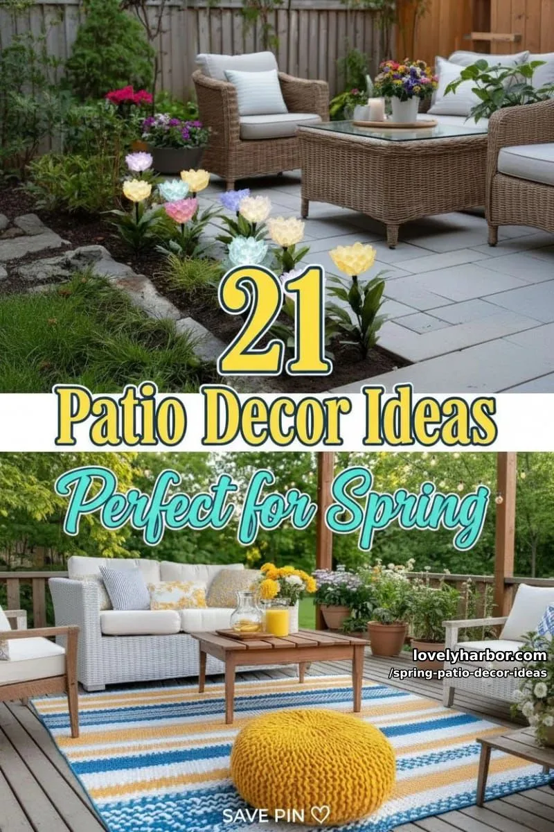 21 Spring Patio Decor Ideas To Welcome The New Season 58 let these spring patio decor ideas inspire you 1