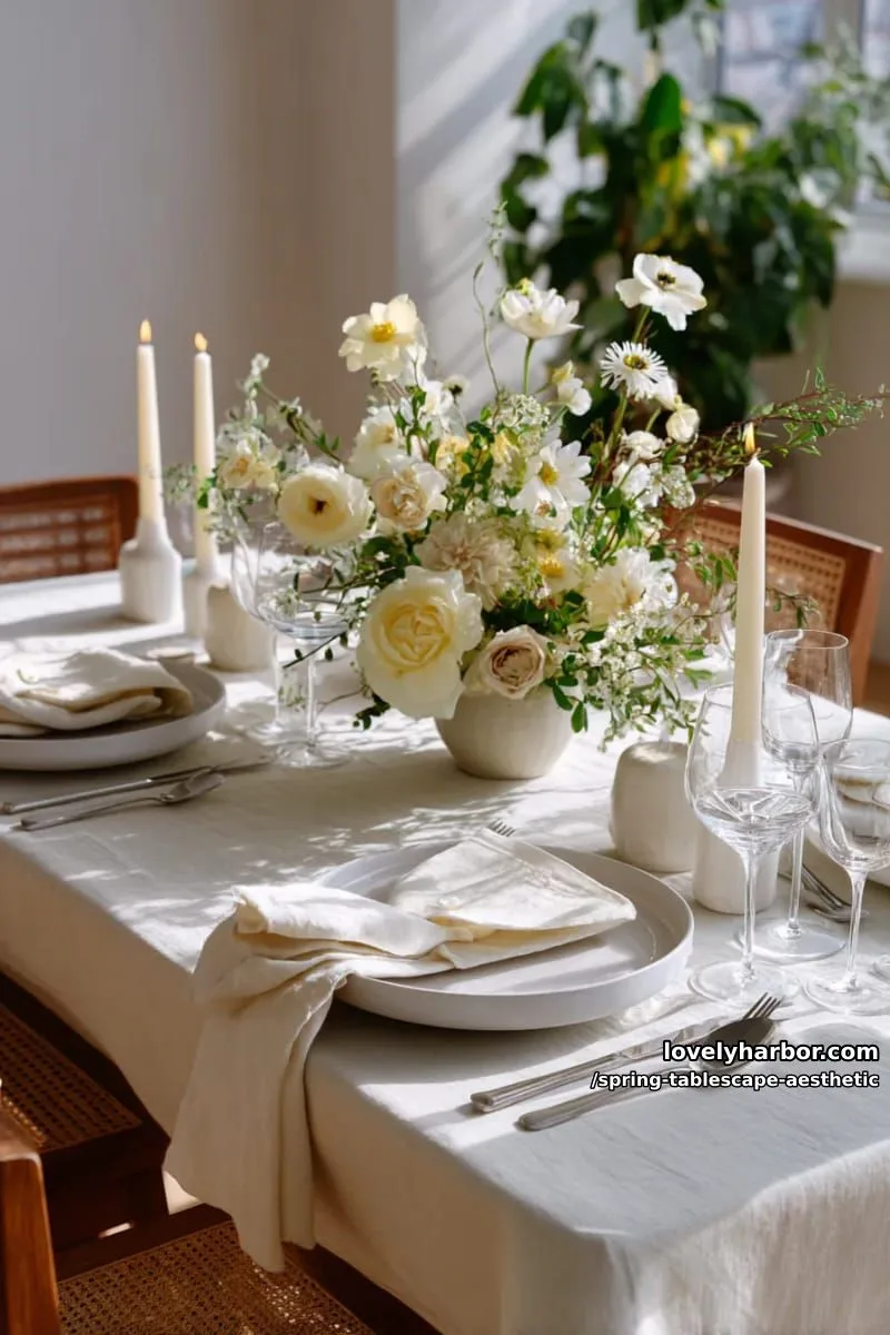 monochrome florals in soft whites and creams for minimalist elegance 1