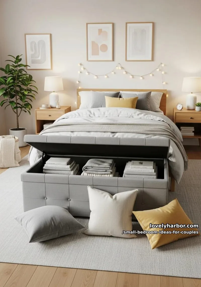 multi-functional ottoman for seating, storage, and late-night chats 1