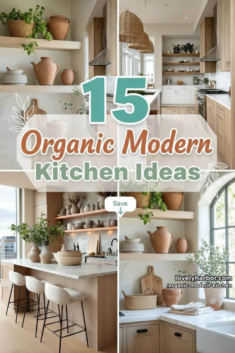 15 Organic Modern Kitchen Inspiration You’ll Love 43 organic modern kitchen - Collage 42