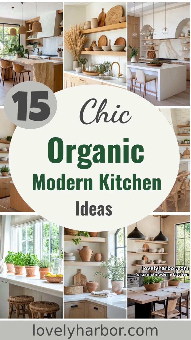 15 Organic Modern Kitchen Inspiration You’ll Love 48 organic modern kitchen - Collage 47