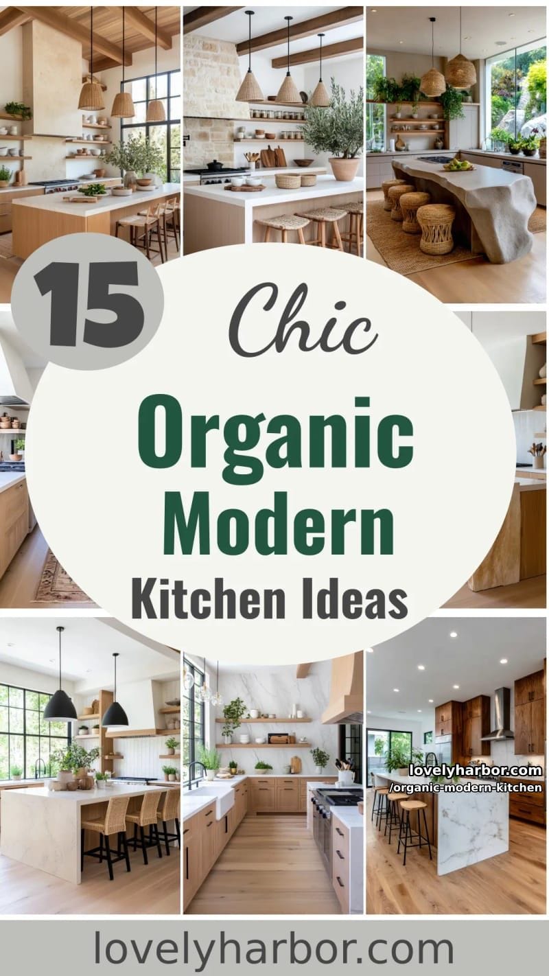 15 Organic Modern Kitchen Inspiration You’ll Love 56 organic modern kitchen - Collage 55