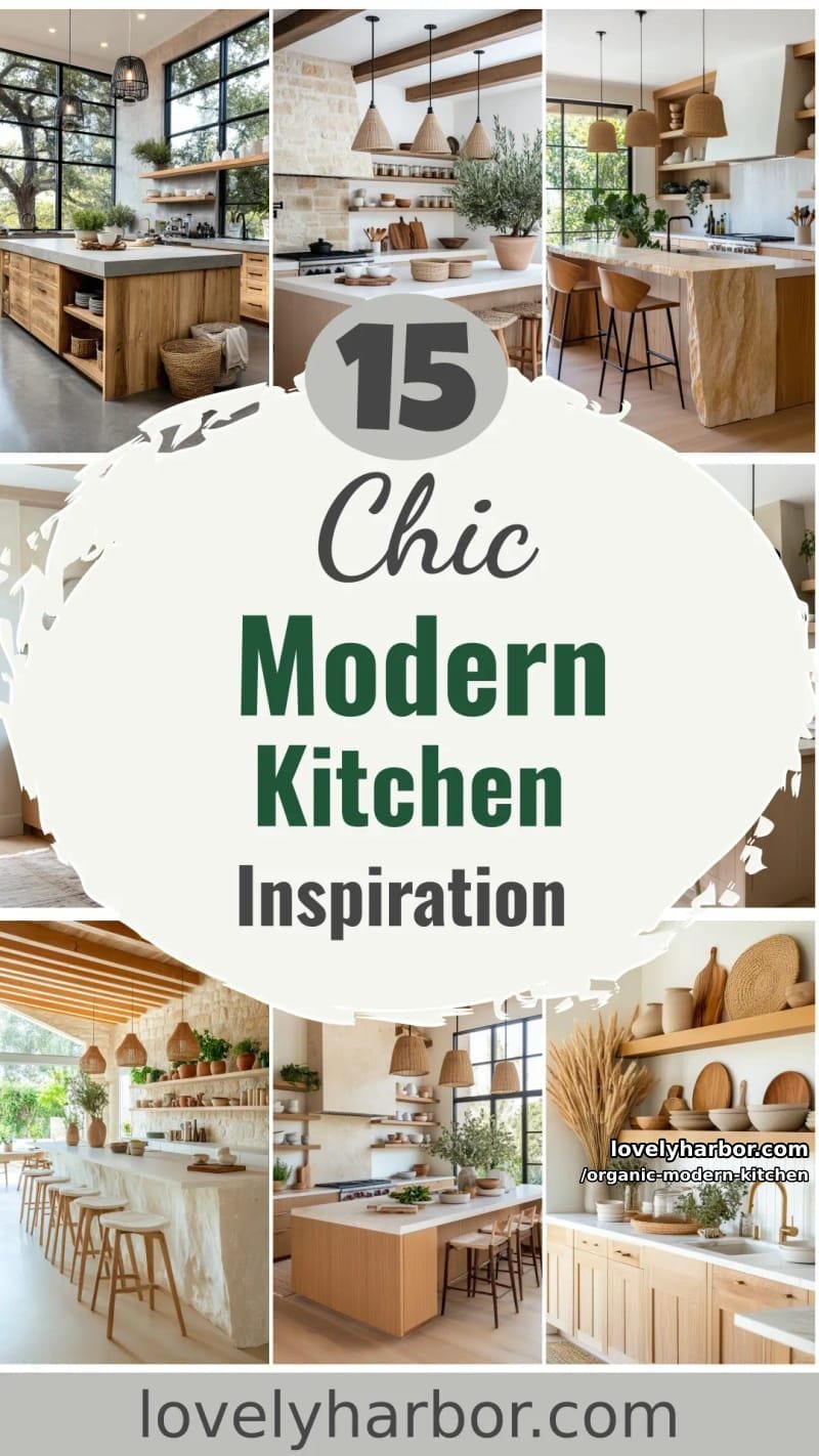15 Organic Modern Kitchen Inspiration You’ll Love 57 organic modern kitchen - Collage 56