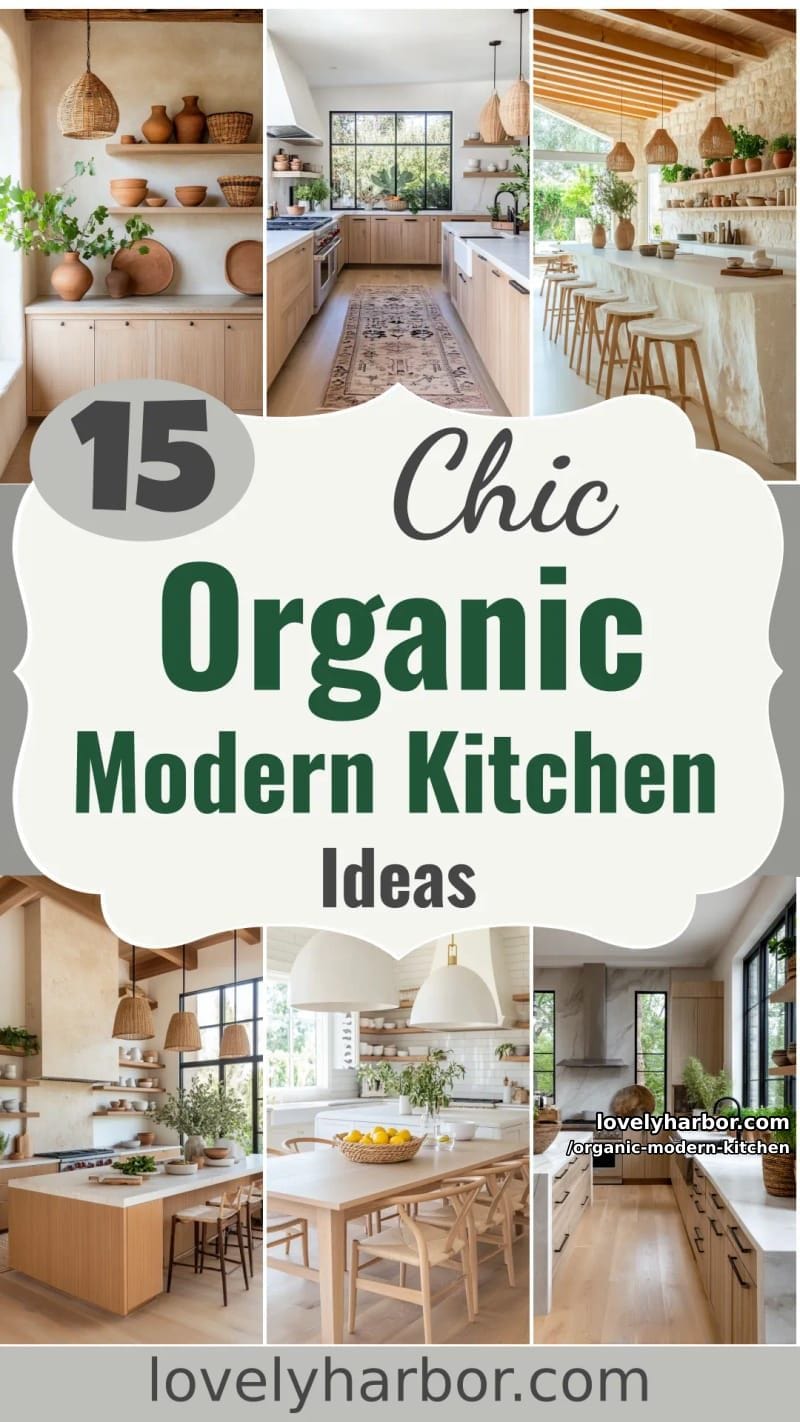 15 Organic Modern Kitchen Inspiration You’ll Love 58 organic modern kitchen - Collage 57