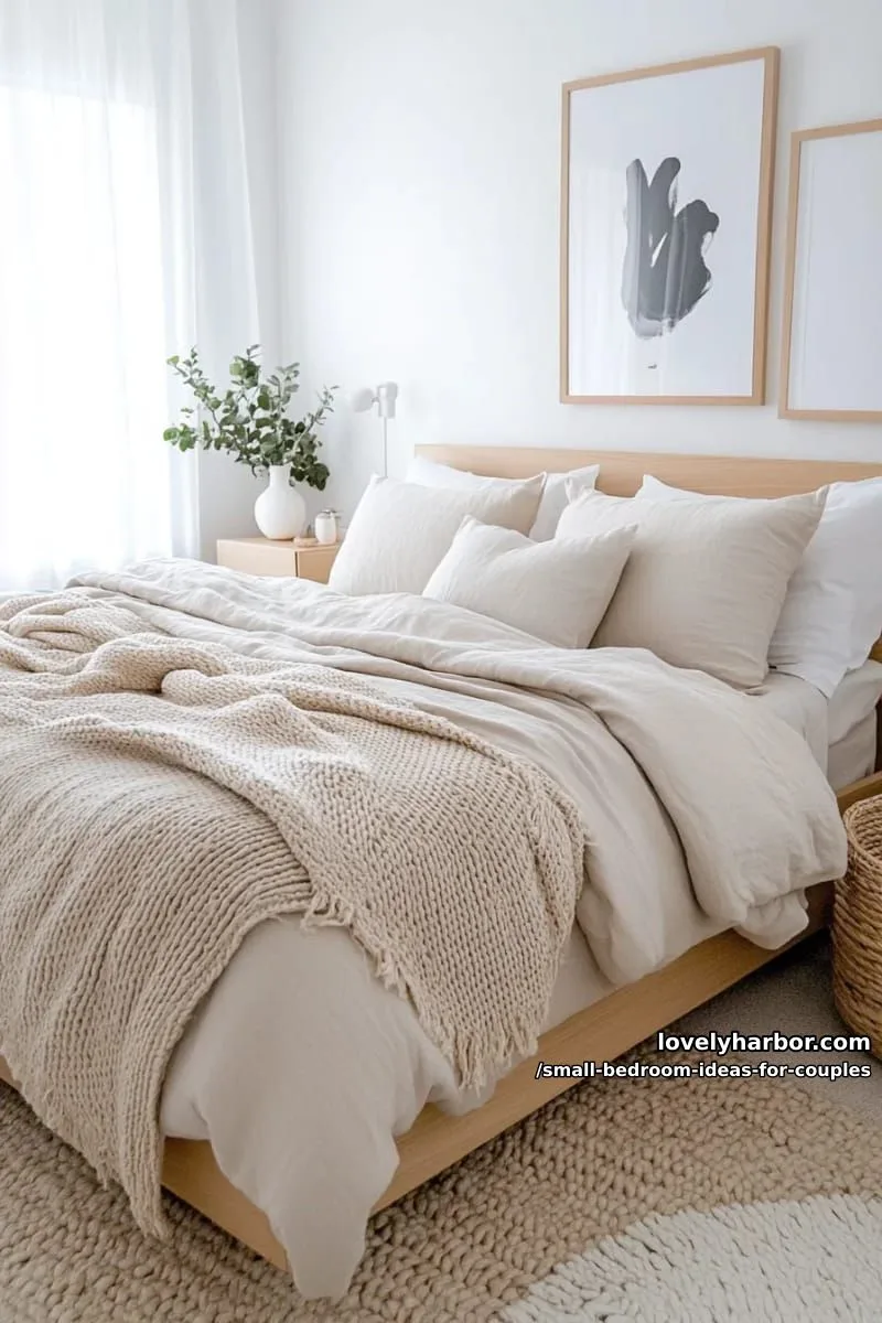 scandinavian-inspired neutrals with layered textures for a peaceful, shared retreat 1