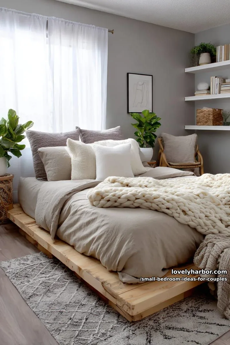 scandinavian-inspired neutrals with layered textures for a peaceful, shared retreat 1