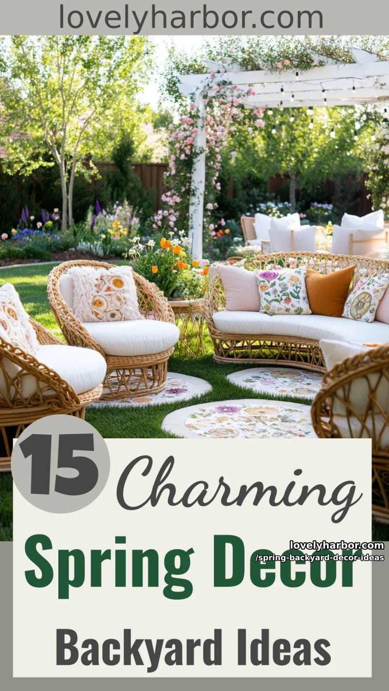 15 Spring Backyard Decor Ideas for Effortless Charm 54 spring backyard decor ideas - Collage 53