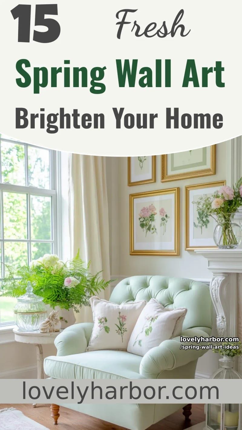 15 Spring Wall Art Ideas to Brighten Your Home 52 spring wall art ideas - Collage 51