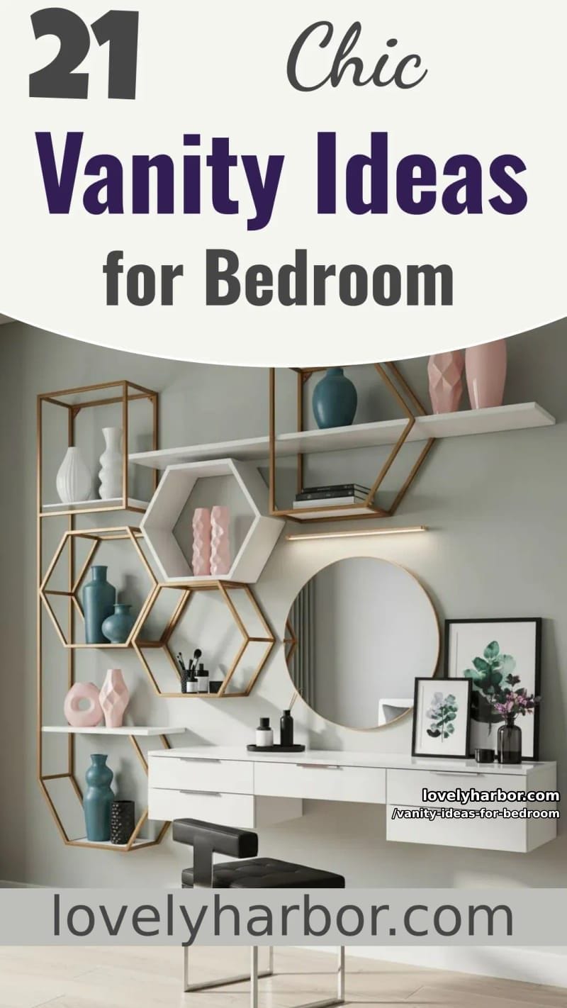 21 Stylish Vanity Ideas for Your Bedroom 67 vanity ideas for bedroom - Collage 66