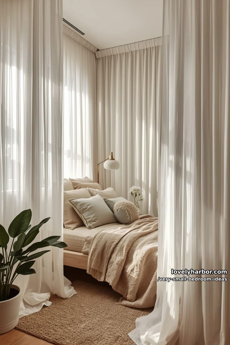 wall-to-wall curtains creating a dreamy, unified backdrop 1