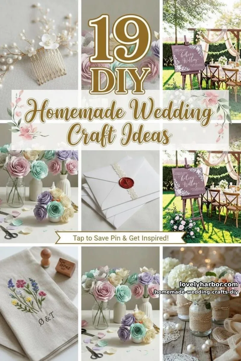 19 Homemade Wedding Crafts DIY To Wow Your Guests 1 article image 1