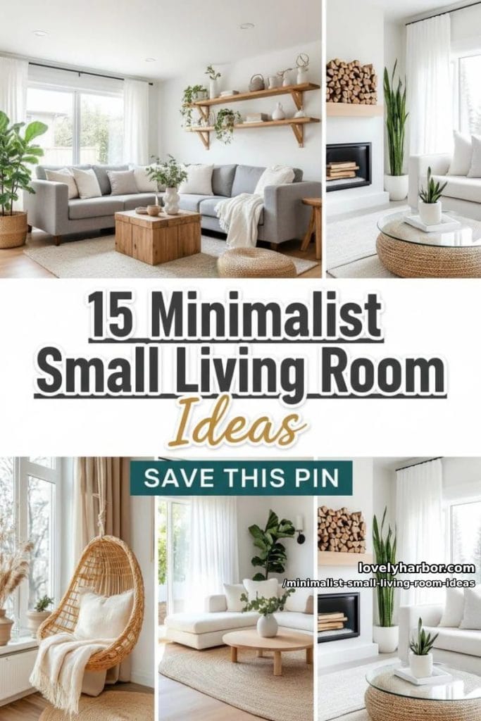Picture of 15 Minimalist Small Living Room Ideas For Calm And Clutter-Free Space ...