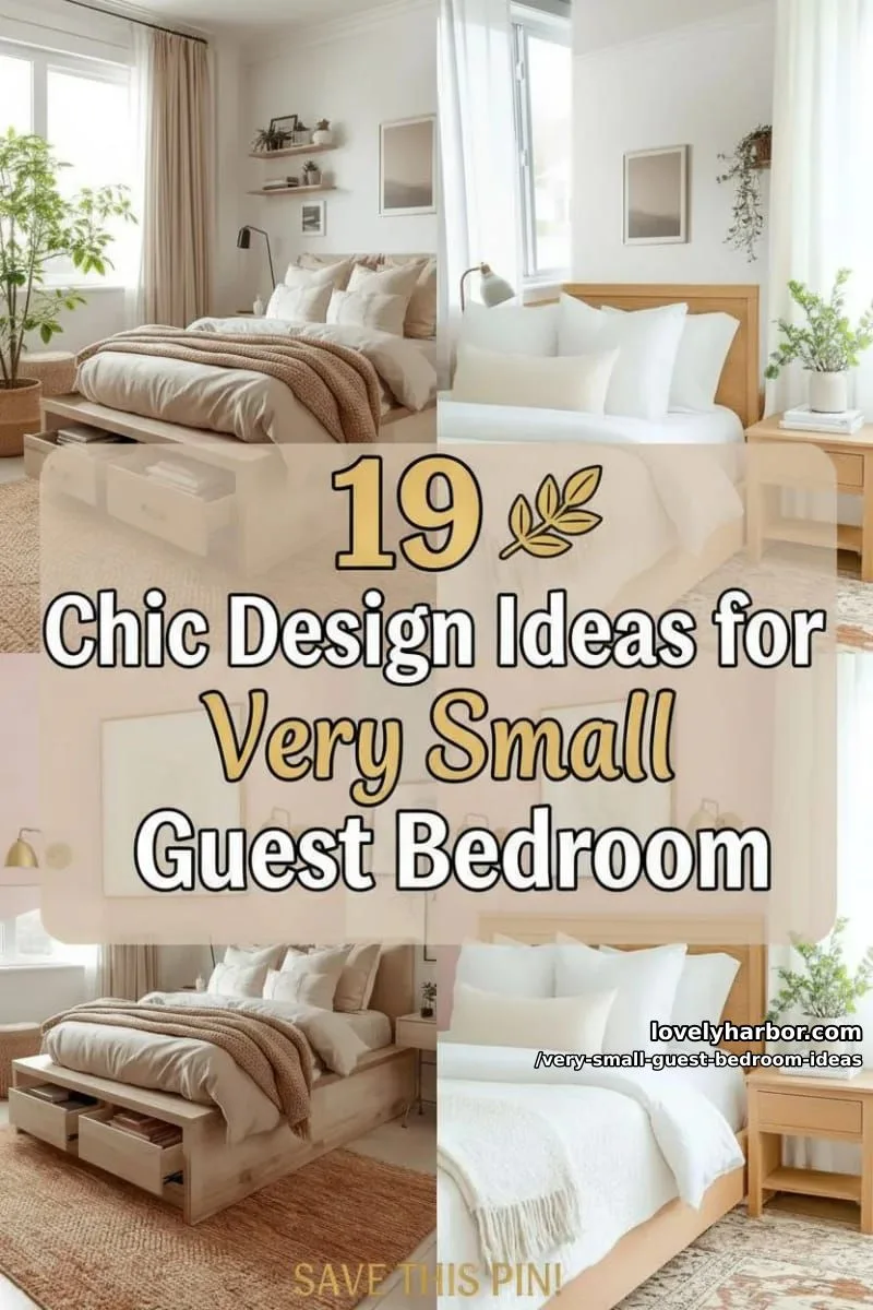 19 Very Small Guest Bedroom Ideas For A Welcoming Retreat 1 article image 1