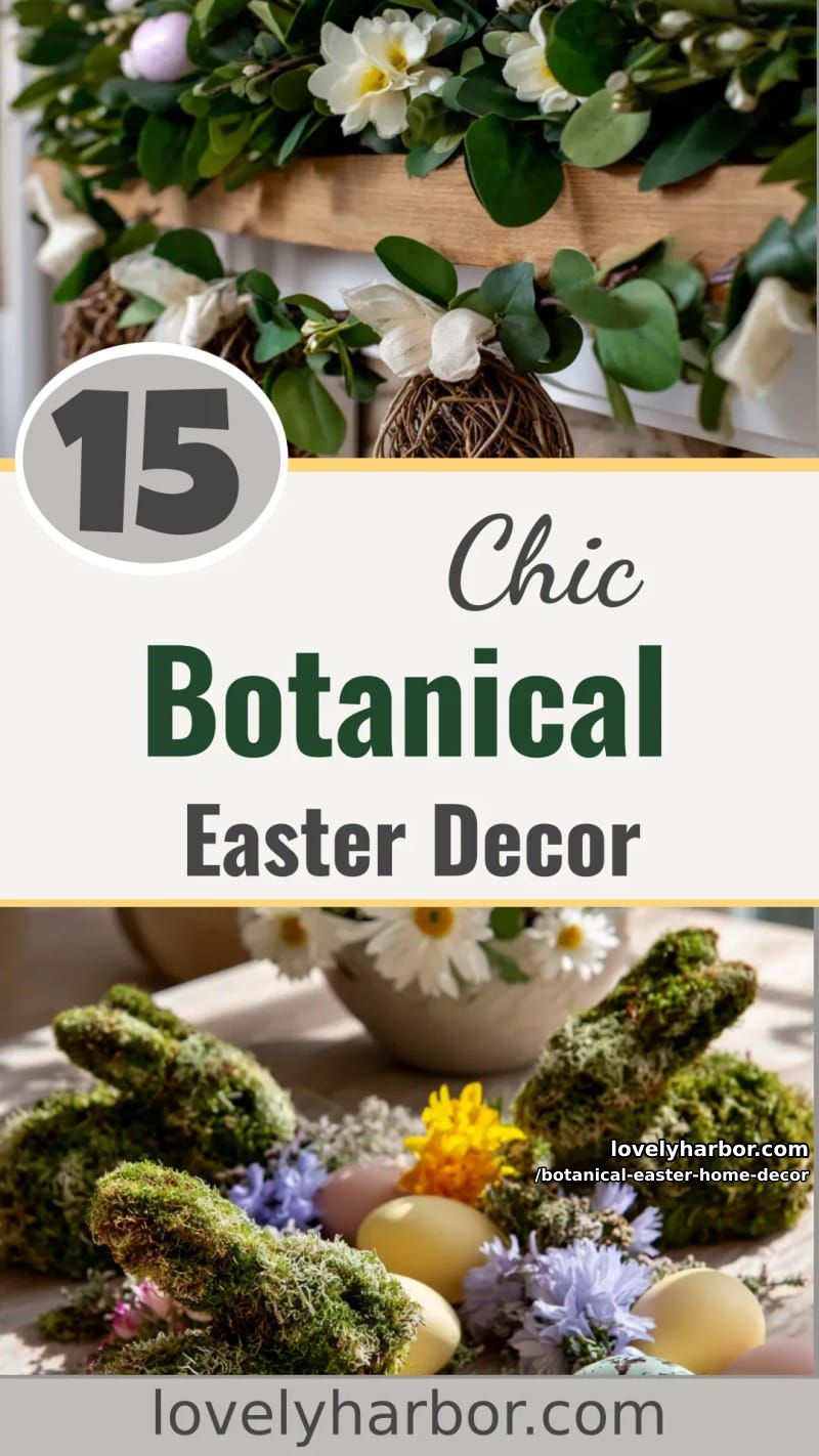 15 Botanical Easter Home Decor Inspirations for a Serene Seasonal Refresh 47 botanical easter home decor - Collage 46