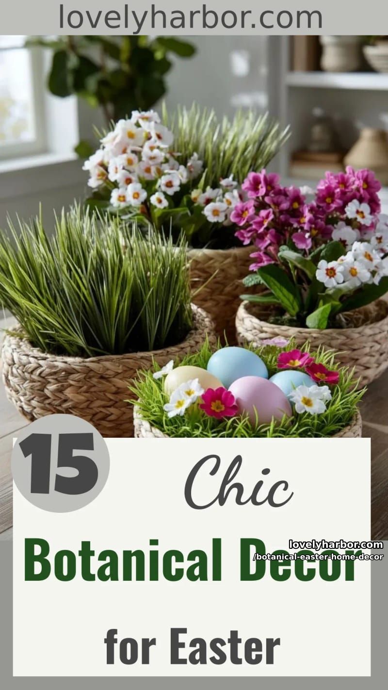 15 Botanical Easter Home Decor Inspirations for a Serene Seasonal Refresh 49 botanical easter home decor - Collage 48