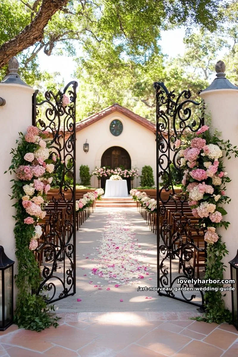 The Ultimate Art Nouveau Garden Wedding Guide: Timeless Romance Meets Nature 6 botanical gardens and historic estates 1