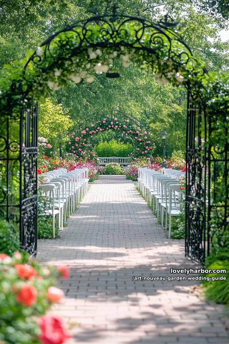 The Ultimate Art Nouveau Garden Wedding Guide: Timeless Romance Meets Nature 7 botanical gardens and historic estates 1