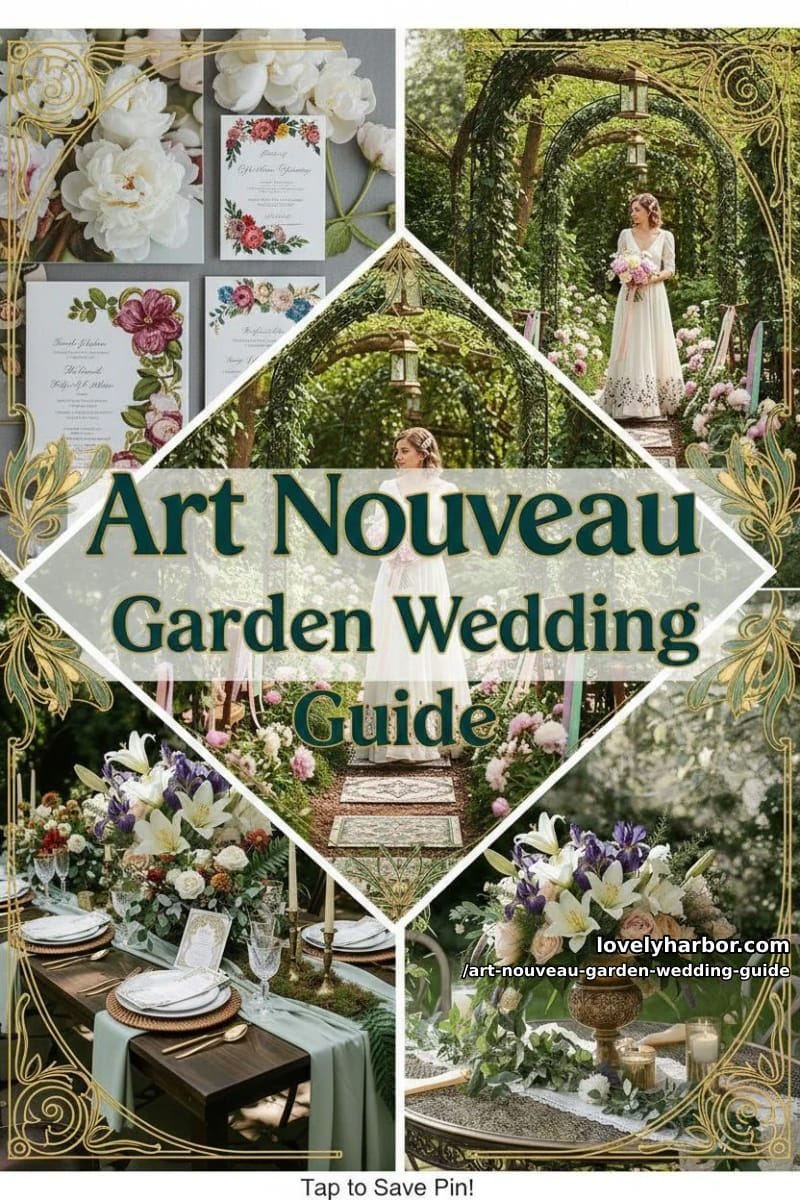 The Ultimate Art Nouveau Garden Wedding Guide: Timeless Romance Meets Nature 19 bringing your art nouveau garden wedding to life 18