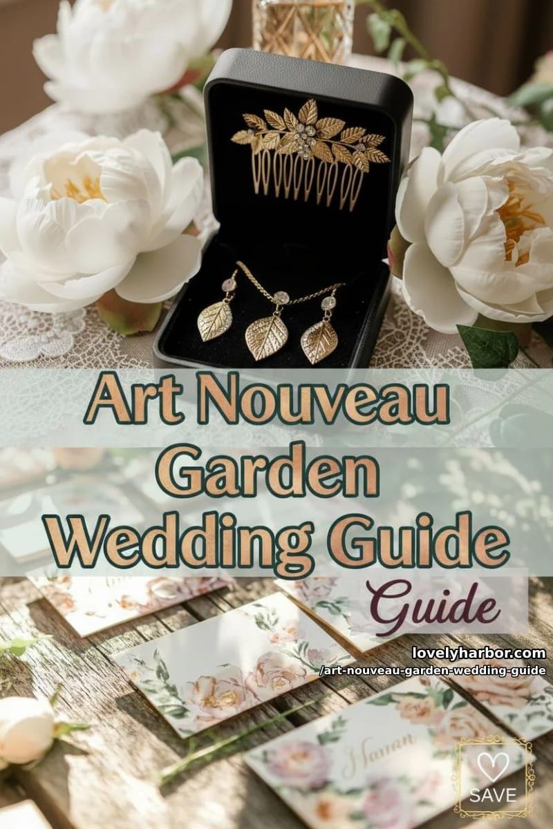 The Ultimate Art Nouveau Garden Wedding Guide: Timeless Romance Meets Nature 20 bringing your art nouveau garden wedding to life 19