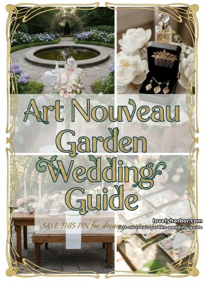 The Ultimate Art Nouveau Garden Wedding Guide: Timeless Romance Meets Nature 22 bringing your art nouveau garden wedding to life 21
