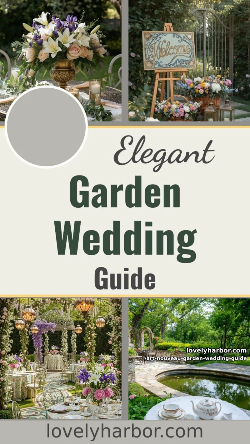 The Ultimate Art Nouveau Garden Wedding Guide: Timeless Romance Meets Nature 23 bringing your art nouveau garden wedding to life 22