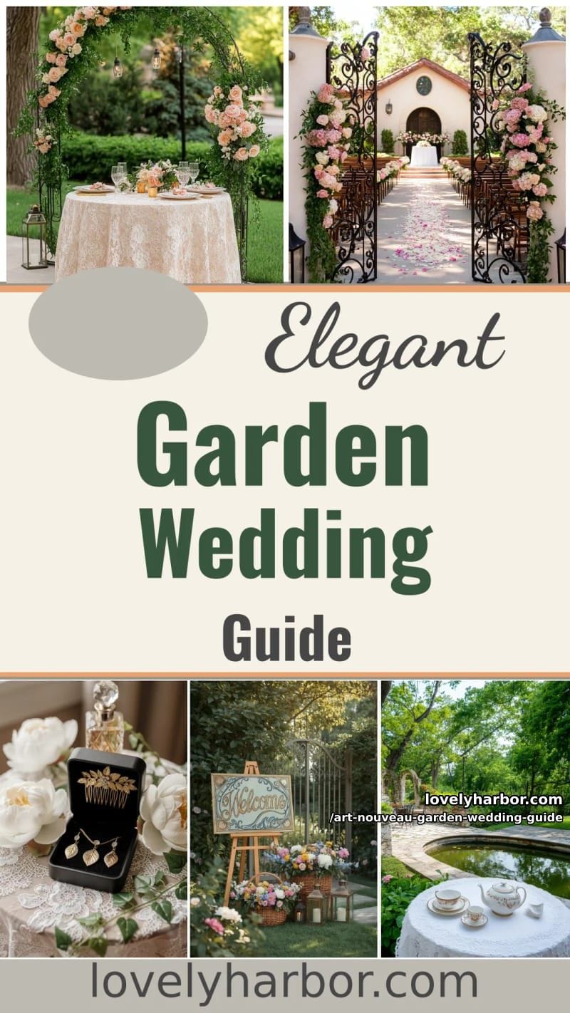 The Ultimate Art Nouveau Garden Wedding Guide: Timeless Romance Meets Nature 24 bringing your art nouveau garden wedding to life 23