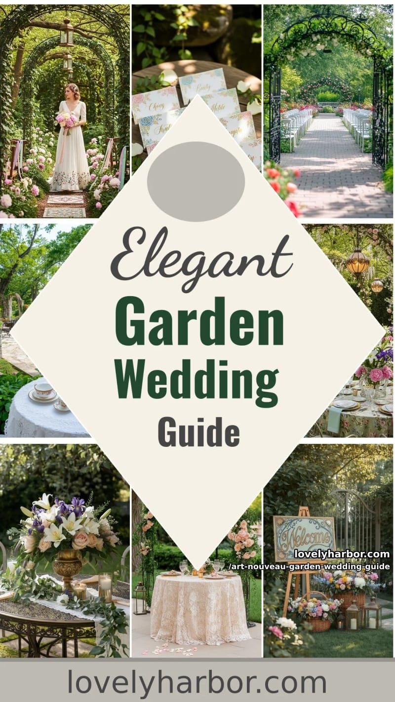 The Ultimate Art Nouveau Garden Wedding Guide: Timeless Romance Meets Nature 26 bringing your art nouveau garden wedding to life 25