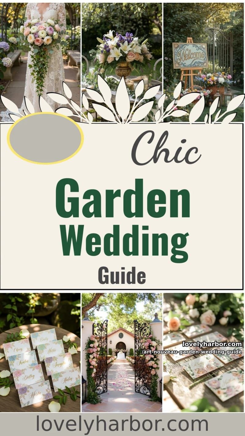 The Ultimate Art Nouveau Garden Wedding Guide: Timeless Romance Meets Nature 27 bringing your art nouveau garden wedding to life 26