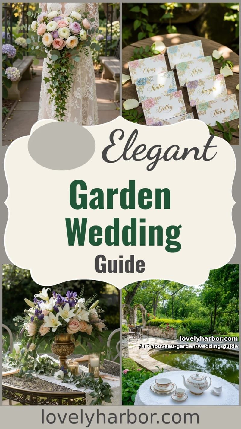The Ultimate Art Nouveau Garden Wedding Guide: Timeless Romance Meets Nature 28 bringing your art nouveau garden wedding to life 27