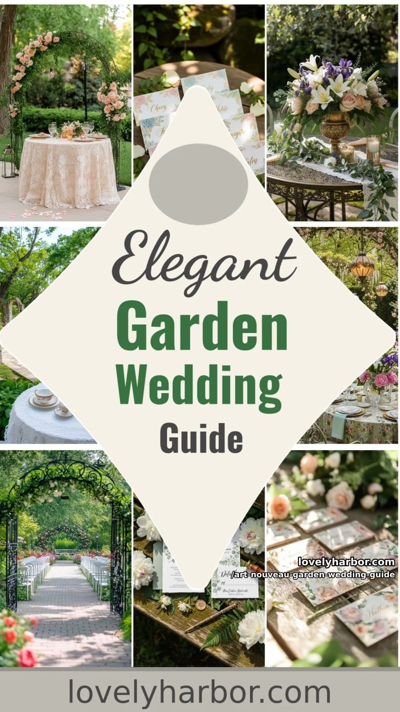 The Ultimate Art Nouveau Garden Wedding Guide: Timeless Romance Meets Nature 30 bringing your art nouveau garden wedding to life 29
