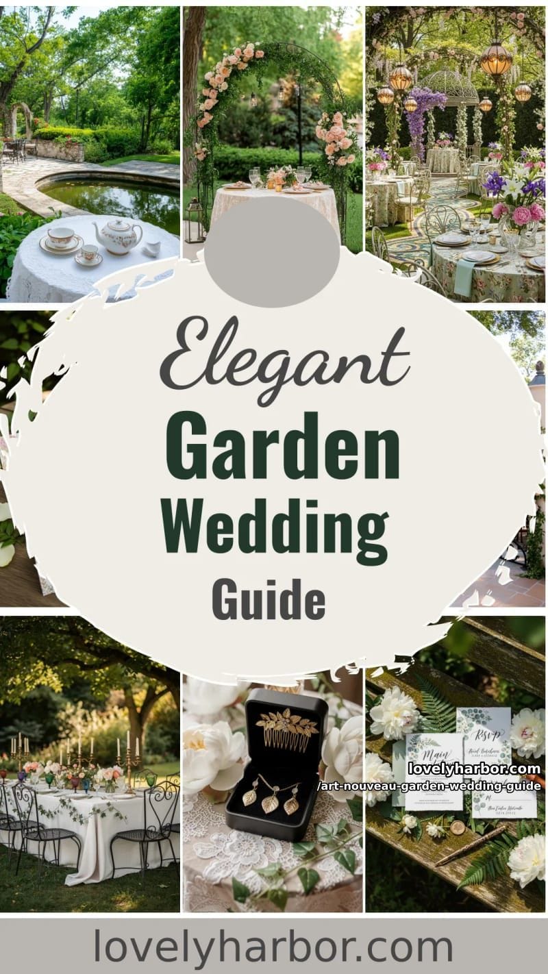 The Ultimate Art Nouveau Garden Wedding Guide: Timeless Romance Meets Nature 31 bringing your art nouveau garden wedding to life 30