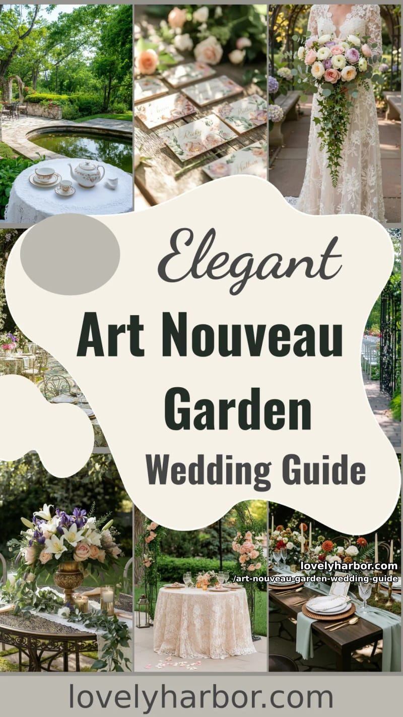 The Ultimate Art Nouveau Garden Wedding Guide: Timeless Romance Meets Nature 32 bringing your art nouveau garden wedding to life 31