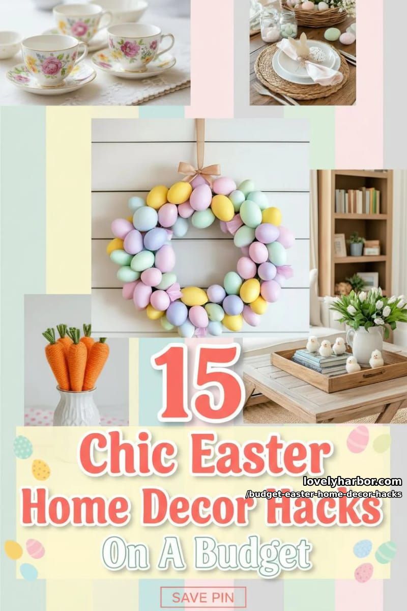 15 Budget Easter Home Decor Hacks You’ll Love 36 budget easter home decor hacks - Collage 35