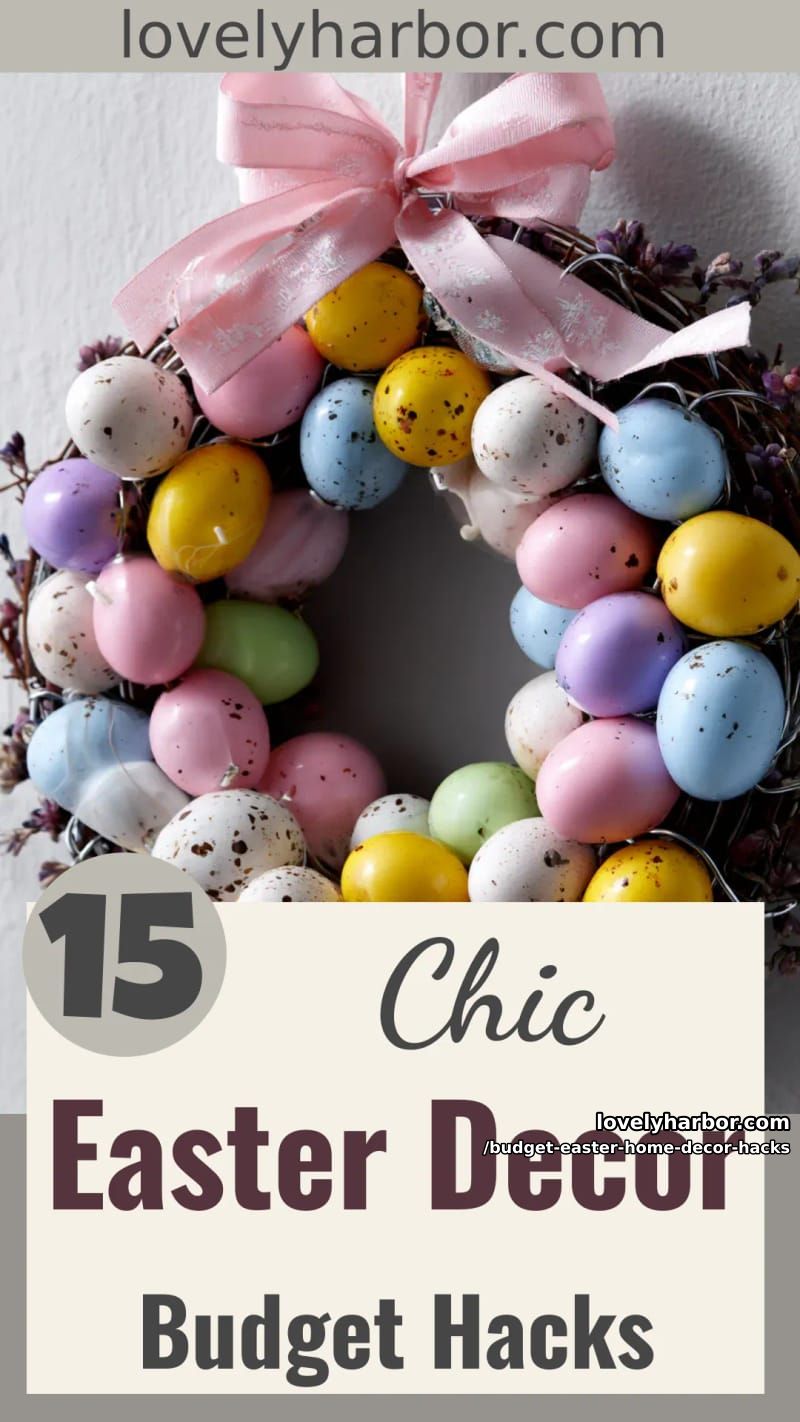 15 Budget Easter Home Decor Hacks You’ll Love 42 budget easter home decor hacks - Collage 41