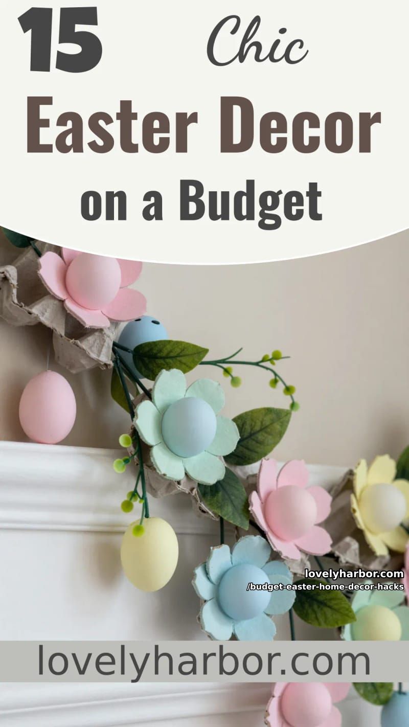 15 Budget Easter Home Decor Hacks You’ll Love 43 budget easter home decor hacks - Collage 42