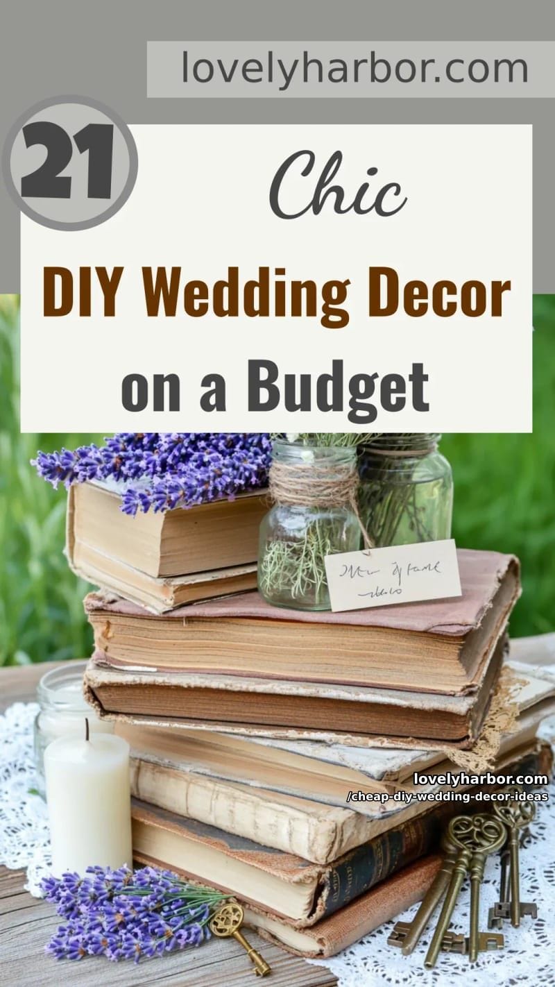21 Cheap DIY Wedding Decor Ideas for Budget-Friendly Inspo 67 cheap diy wedding decor ideas - Collage 66