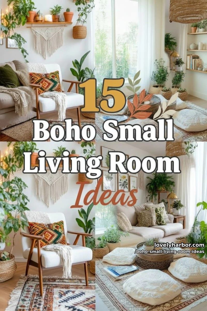 15 Boho Small Living Rooms Ideas That Turn Tiny Spaces Into Cozy Sanctuaries 38 decorate with boho small living room design ideas 37