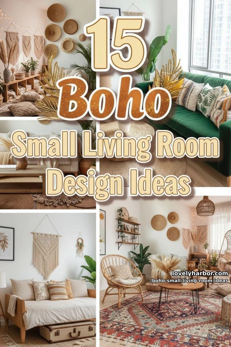 15 Boho Small Living Rooms Ideas That Turn Tiny Spaces Into Cozy Sanctuaries 39 decorate with boho small living room design ideas 38