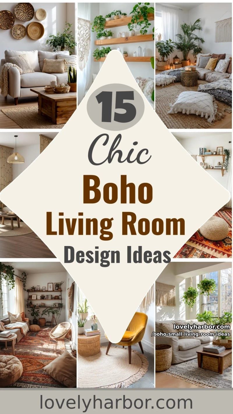 15 Boho Small Living Rooms Ideas That Turn Tiny Spaces Into Cozy Sanctuaries 42 decorate with boho small living room design ideas 41