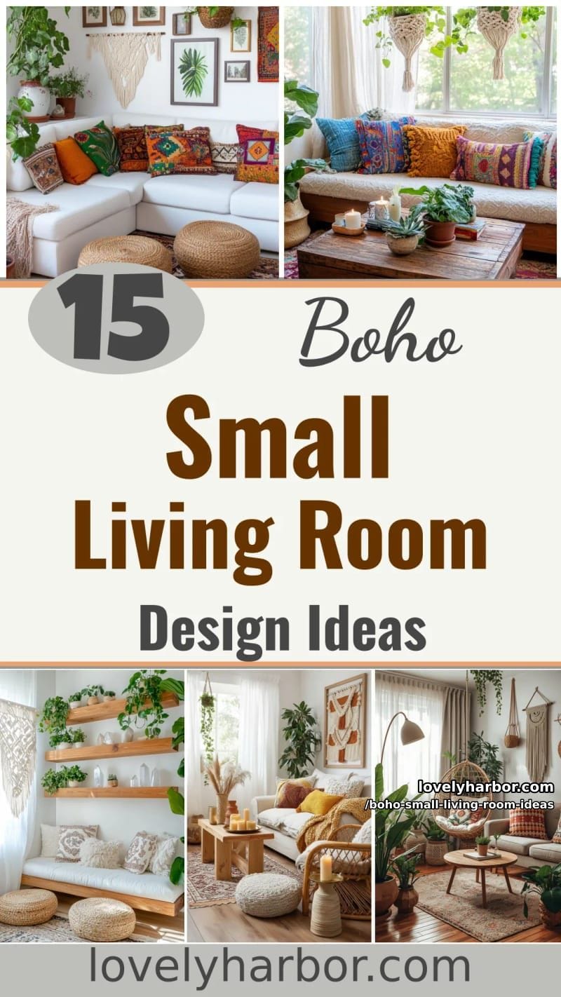 15 Boho Small Living Rooms Ideas That Turn Tiny Spaces Into Cozy Sanctuaries 43 decorate with boho small living room design ideas 42
