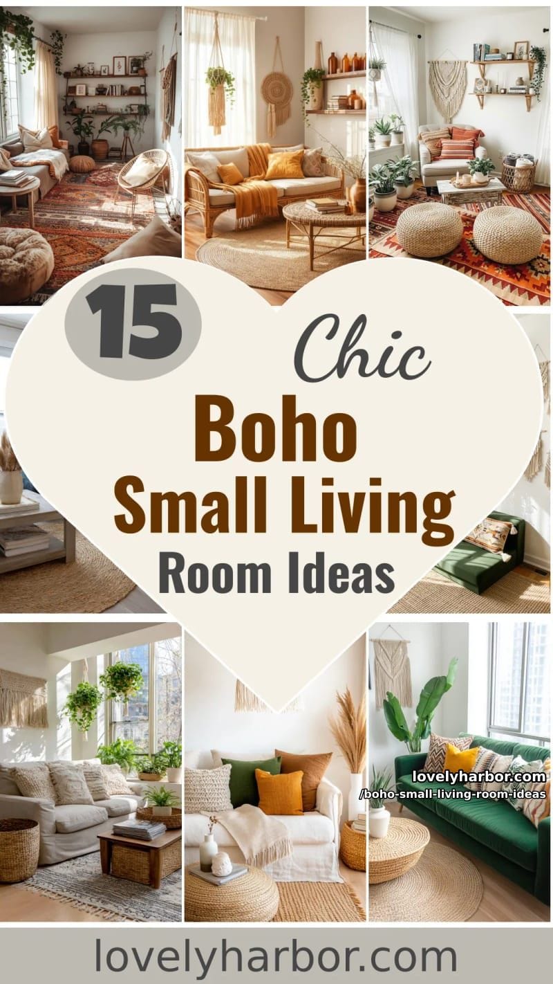 15 Boho Small Living Rooms Ideas That Turn Tiny Spaces Into Cozy Sanctuaries 45 decorate with boho small living room design ideas 44