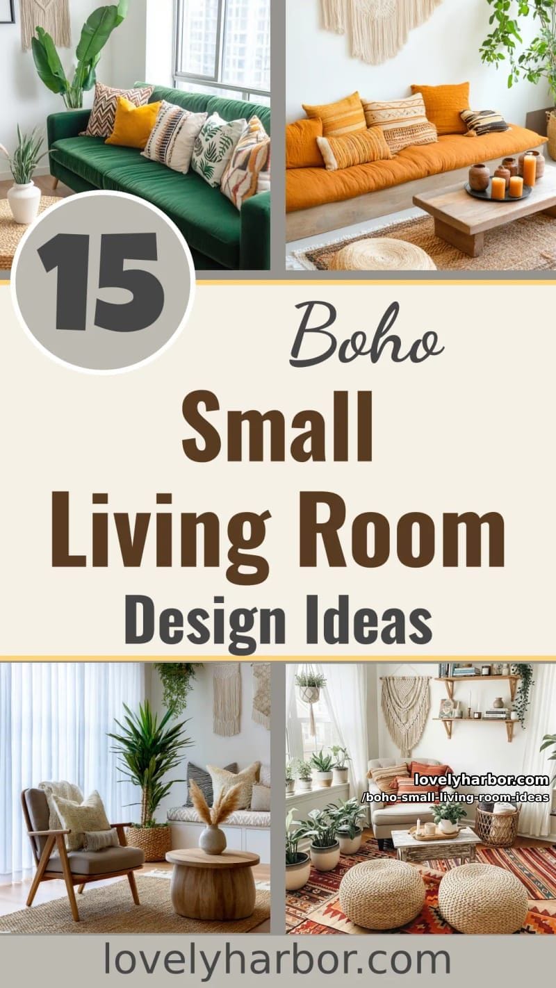 15 Boho Small Living Rooms Ideas That Turn Tiny Spaces Into Cozy Sanctuaries 47 decorate with boho small living room design ideas 46