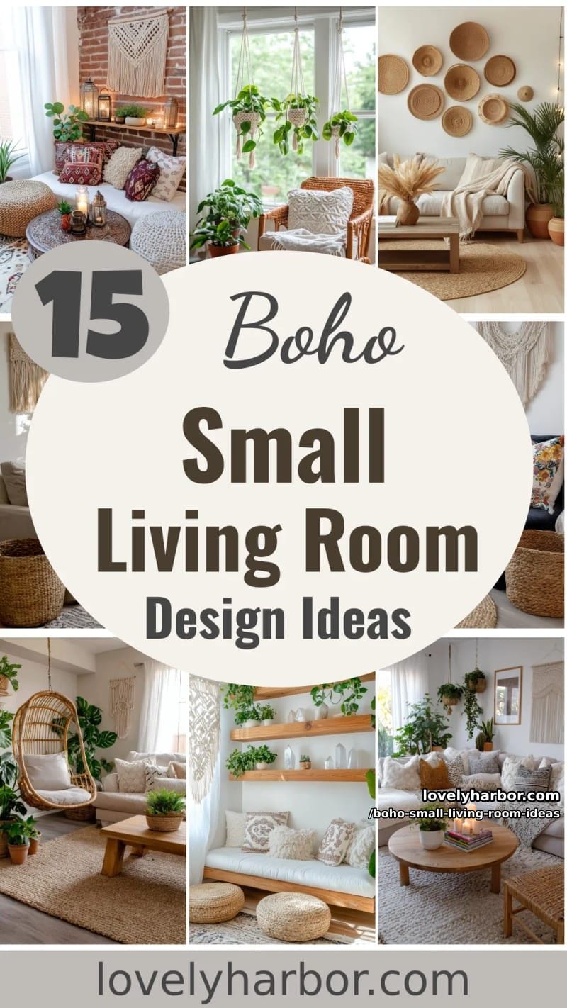 15 Boho Small Living Rooms Ideas That Turn Tiny Spaces Into Cozy Sanctuaries 48 decorate with boho small living room design ideas 47