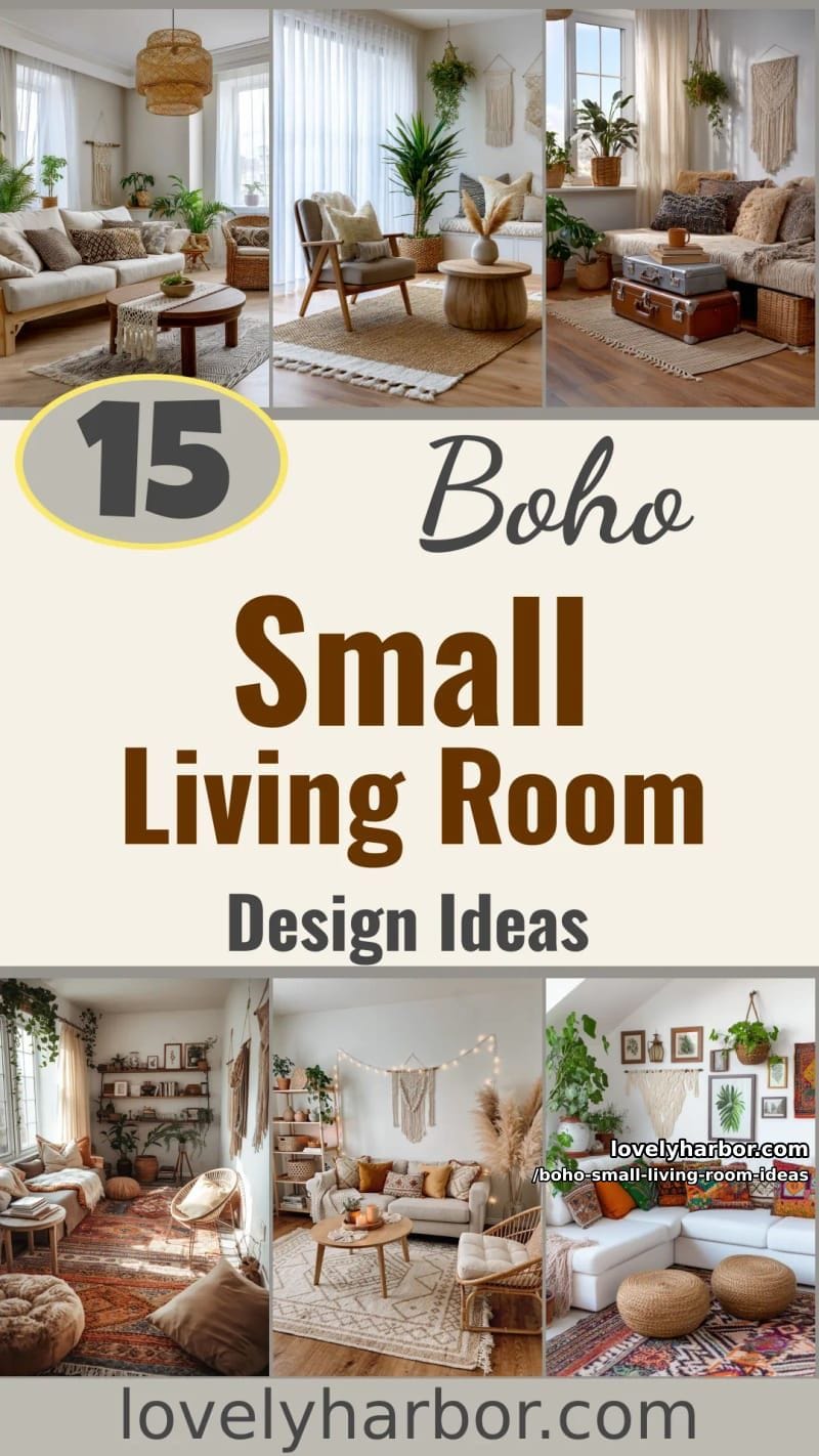 15 Boho Small Living Rooms Ideas That Turn Tiny Spaces Into Cozy Sanctuaries 50 decorate with boho small living room design ideas 49