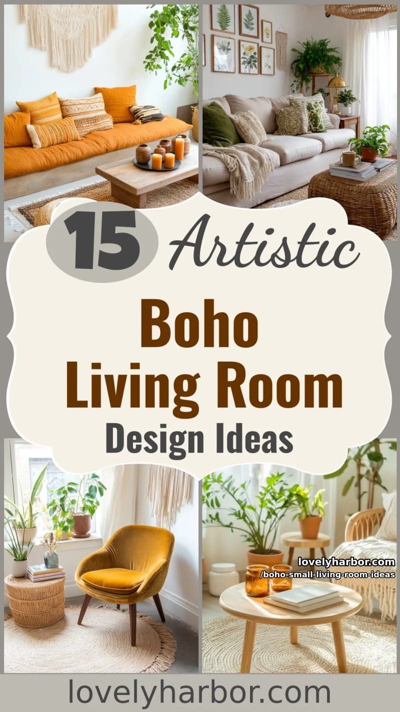 15 Boho Small Living Rooms Ideas That Turn Tiny Spaces Into Cozy Sanctuaries 52 decorate with boho small living room design ideas 51