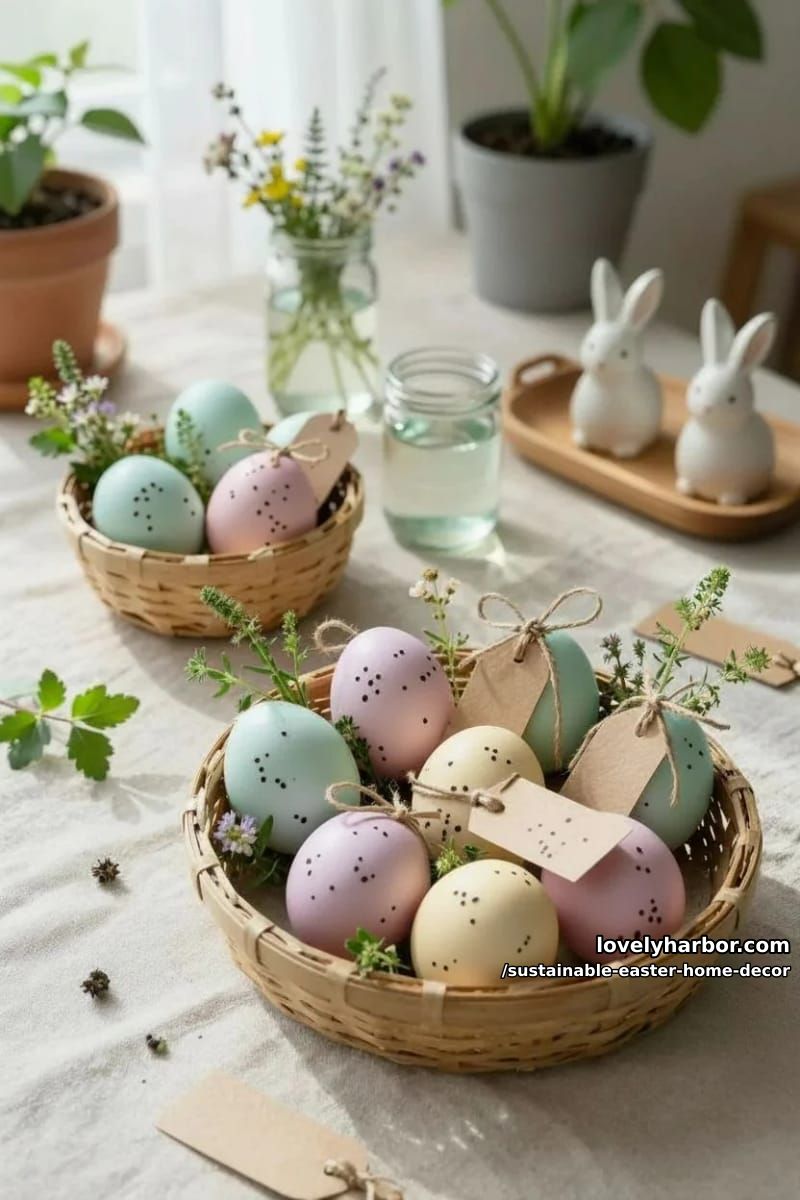 diy seed paper eggs as both décor and sustainable party favors 1