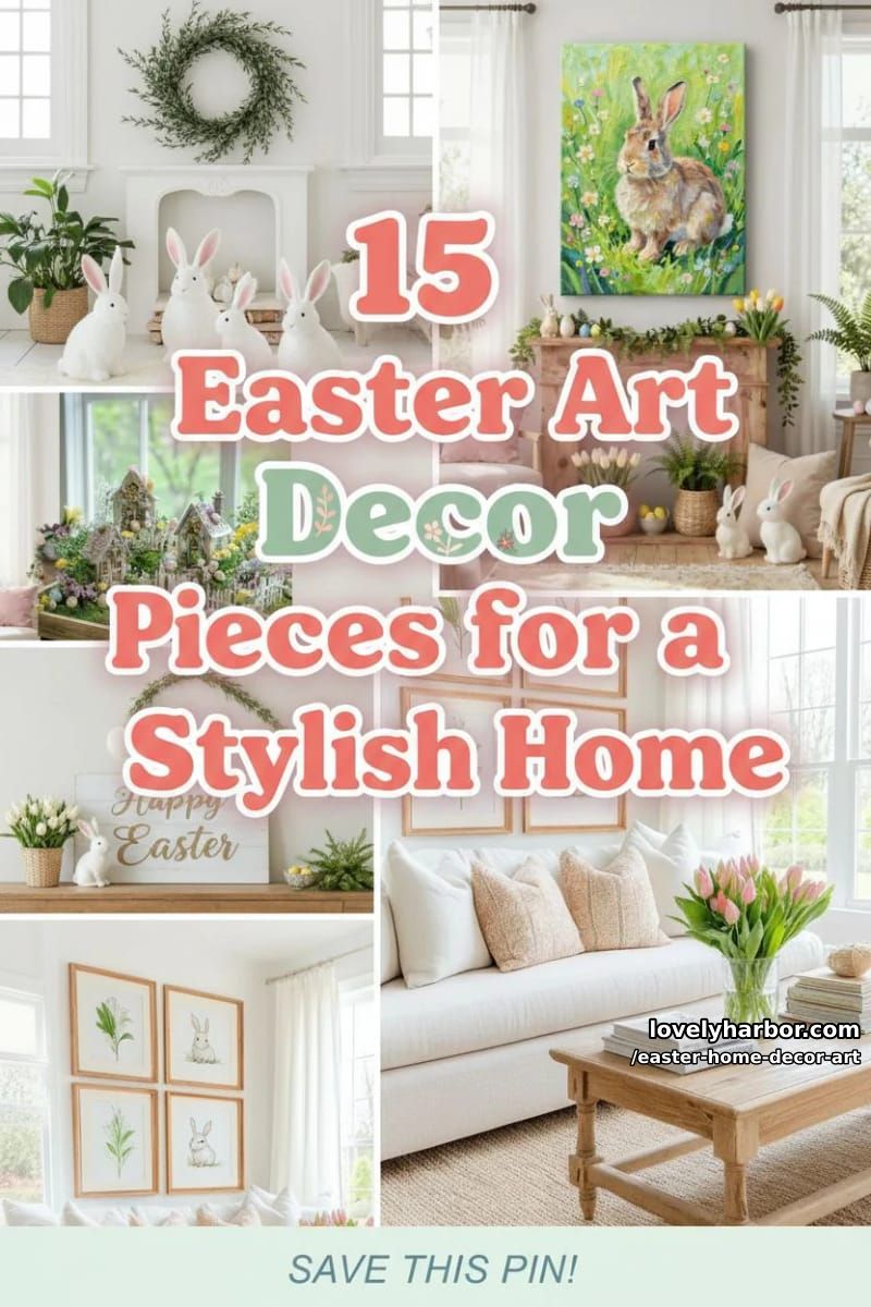 15 Easter Home Decor Art Ideas That Add A Creative Touch 43 easter home decor art - Collage 42